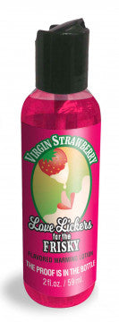 Love Lickers Massage Oil - Virgin Strawberry - 1.76 Fl. Oz.
